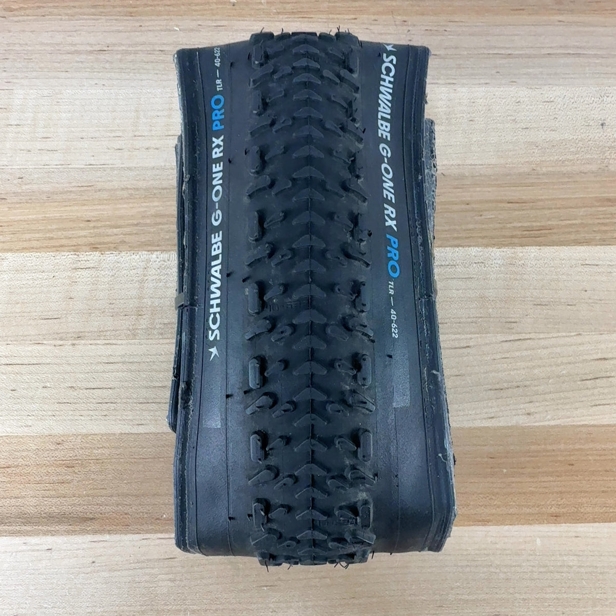 Light Use! Pair Schwalbe G-One RX Pro 700c x 40mm Gravel Tubeless Gravel Tires — photo 6 of 8