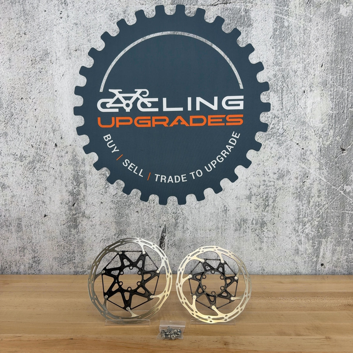New Take Off! SRAM CLX Centerline 6-Bolt MTB 180/160mm Disc Brake Rotors 225g — photo 2 of 6