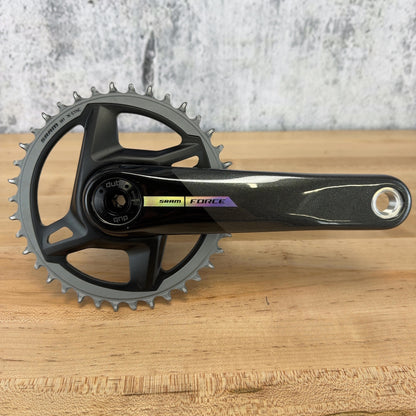 SRAM Force AXS D2 172.5mm 38T Carbon DUB 12-Speed Crankset w/ Chainrings
