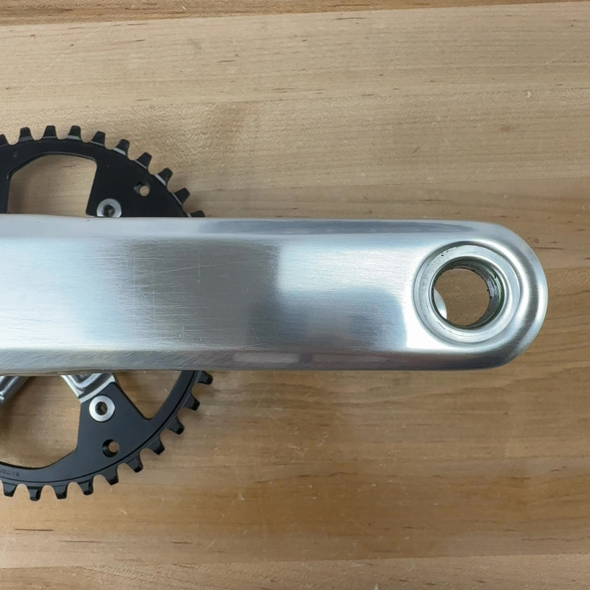 New Take Off! Shimano CUES FC-U6030-1 170mm 42T Silver Gravel Crankset MSRP $125 — photo 8 of 11