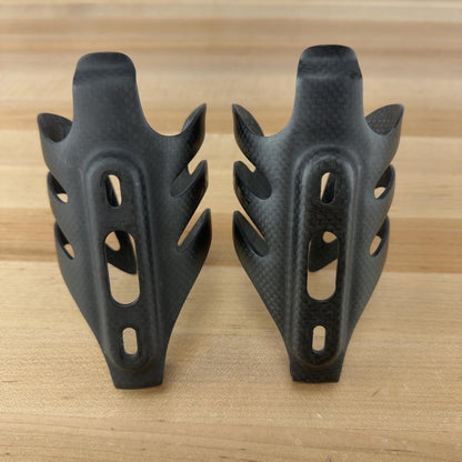 Xlab Gorilla Cage Carbon Black Pair Bike Water Bottle Cages 102g