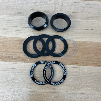 BBInfinite T47A 30mm/DUB Ceramic Bearing Threaded Bottom Bracket 110g