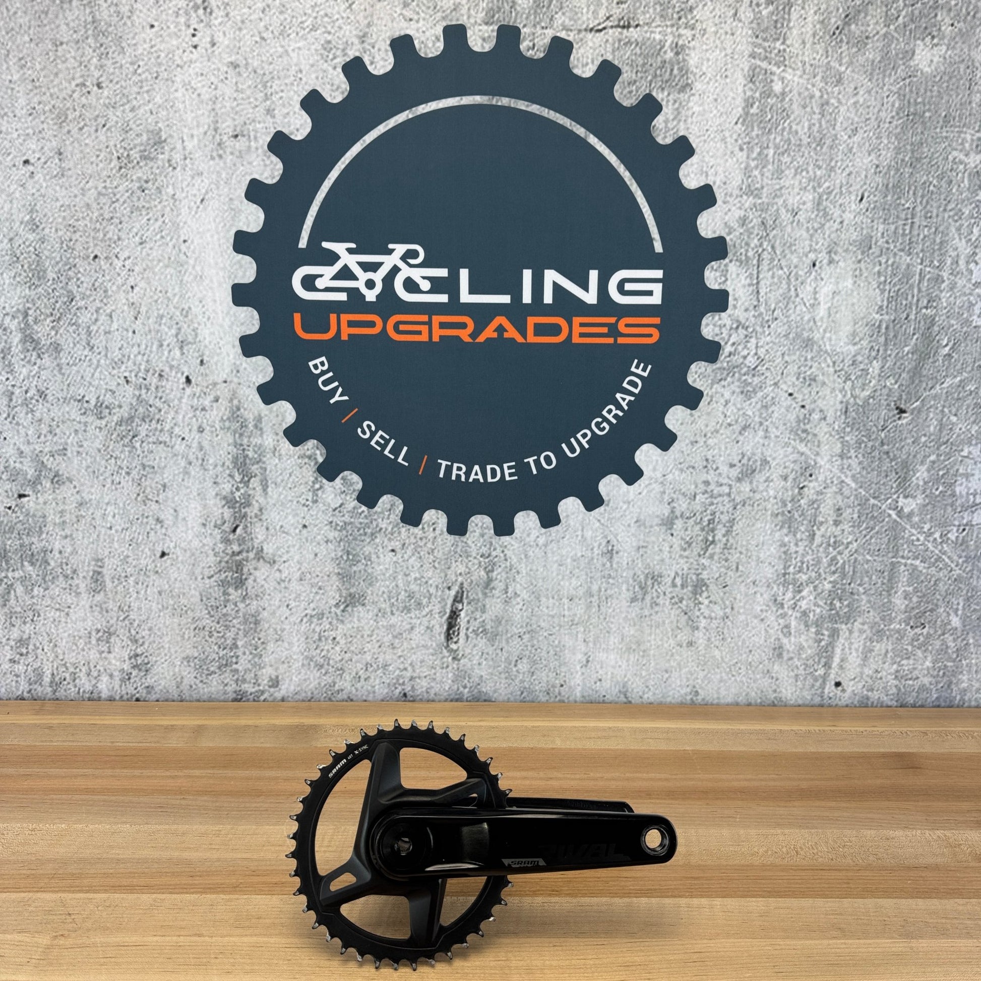 SRAM Rival D1 XPLR 40T X-SYNC DUB WIDE 175mm 12-Speed Alloy Crankset with Chainrings