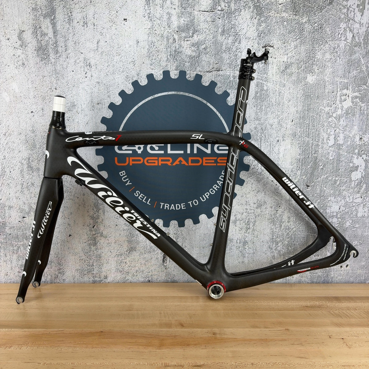 New! 2011 Wilier Cento 1 Superleggero Medium Carbon Rim Brake Road Bike Frameset