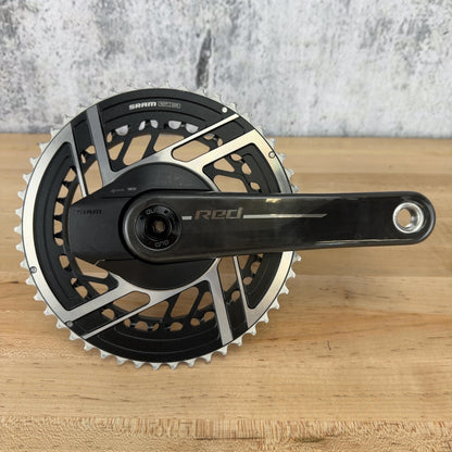Low Mile! SRAM Red AXS Power Meter E1 50/37t 165mm Crankset