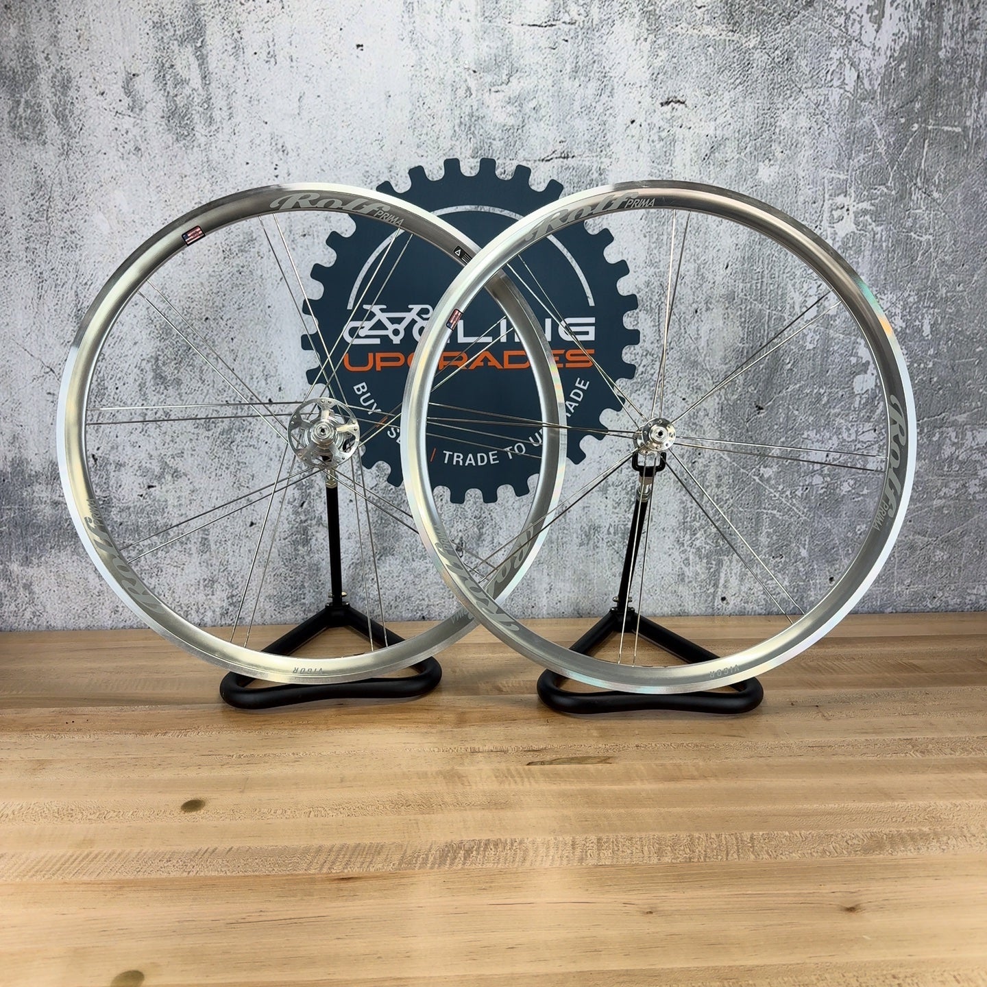 New Take Off! Rolf Prima Vigor Rim Brake Special Edition Silver Rim Brake Alloy Wheelset MSRP $1249