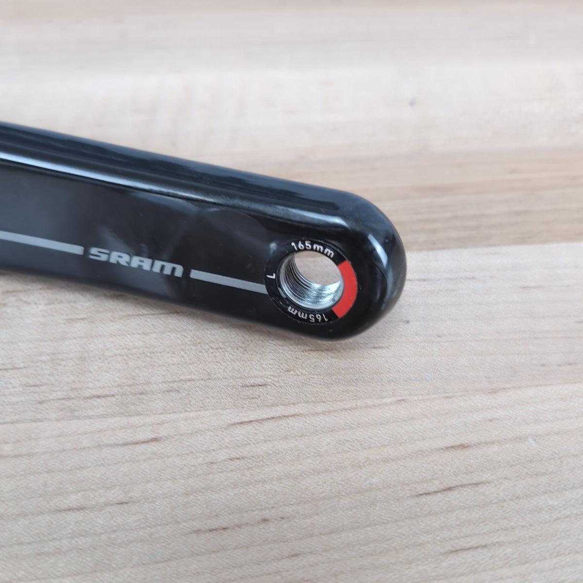Low Mile! SRAM Red AXS E1 DUB SL 165mm 12/13 Speed Carbon Crank Arm Assembly — photo 3 of 6