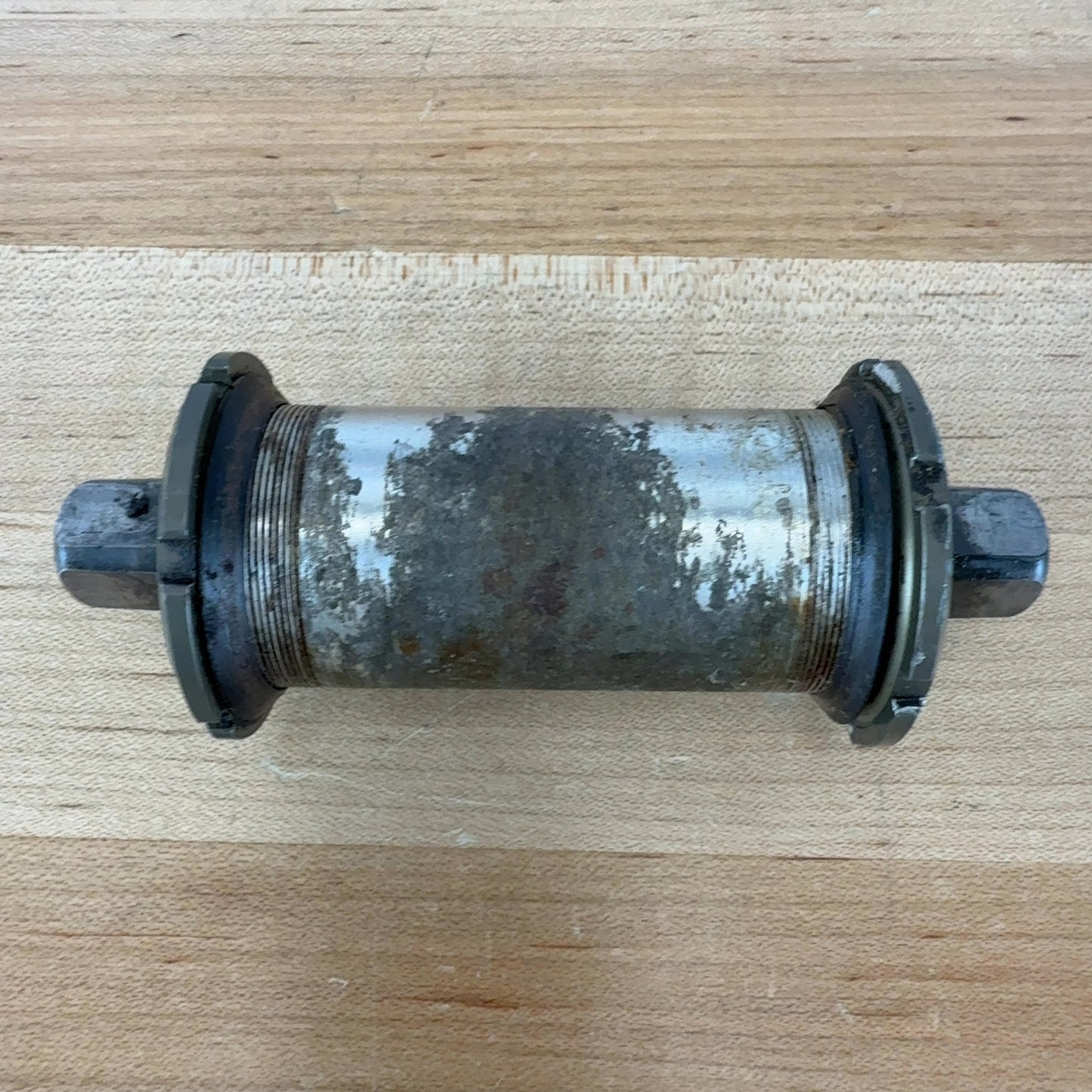 Mavic Fixe Square Taper ITA Steel Bearing Vintage Bottom Bracket w/ Bolts
