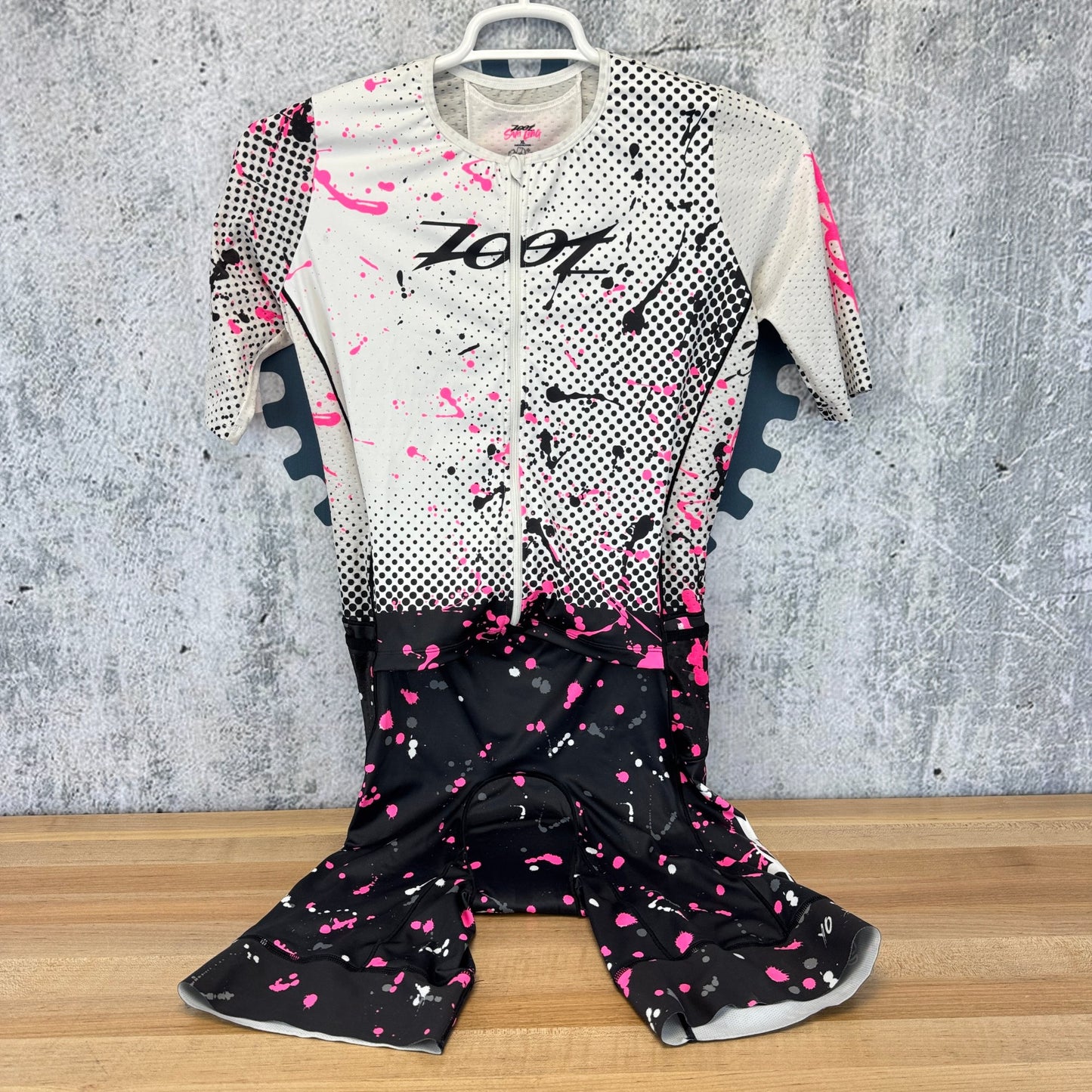 Low Mile! Zoot Ltd Tri Aero Fz Aero Racesuit Men's YOYOYO XL Triathlon Skinsuit