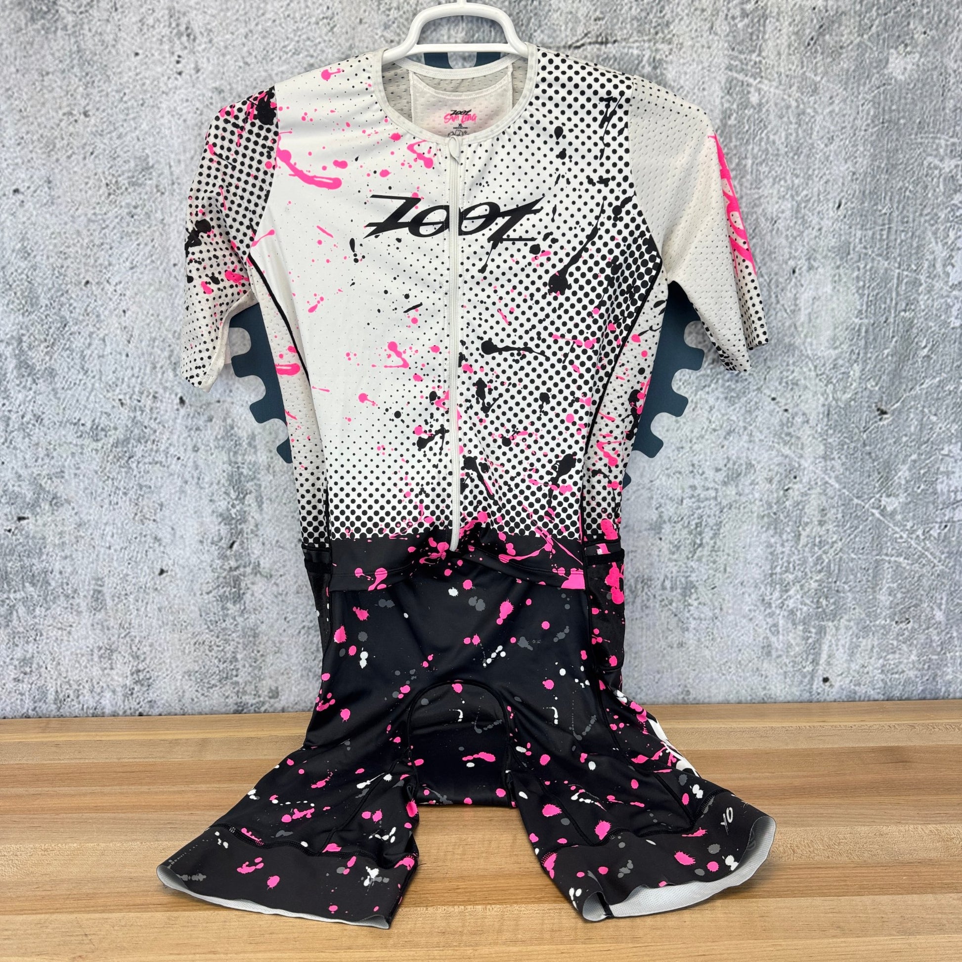 Low Mile! Zoot Ltd Tri Aero Fz Aero Racesuit Men's YOYOYO XL Triathlon Skinsuit