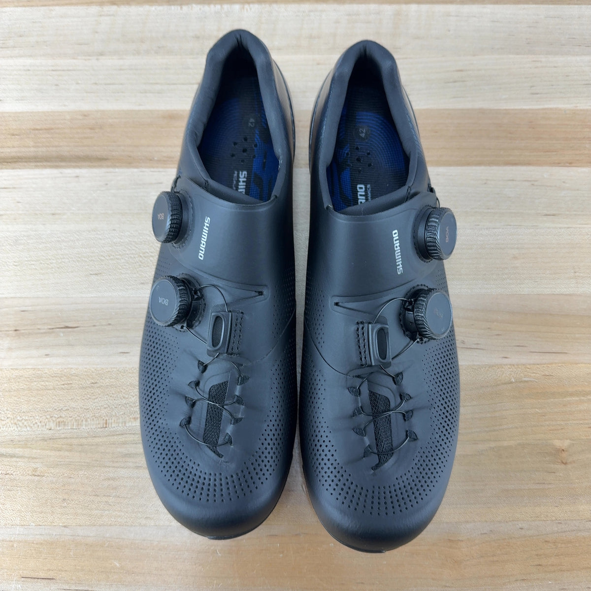 New! Shimano S-Phyre SH-RC903 42 EU Black Carbon Clipless Bike Shoes MSRP $450 — photo 2 of 7