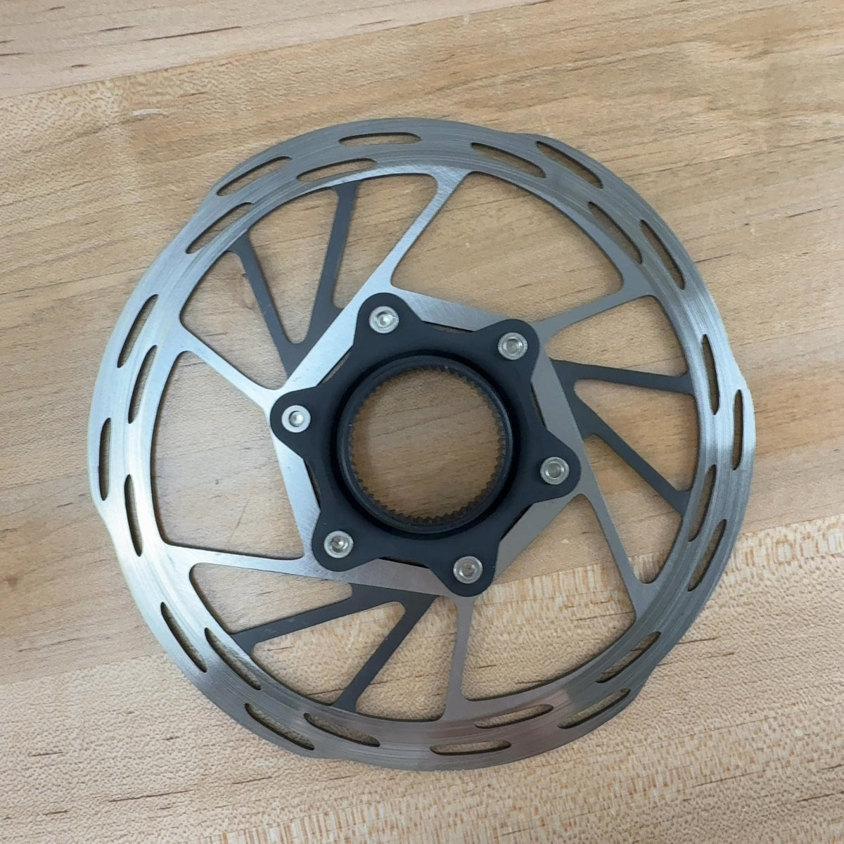Low Mile! SRAM Paceline 160/160mm Center-Lock Disc Brake Rotors 276g w/ Lockring — photo 6 of 7