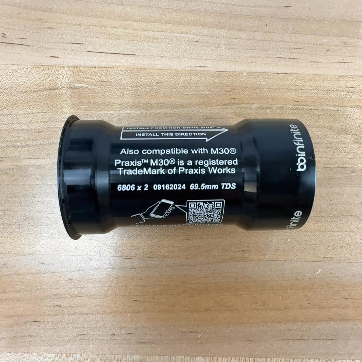 Light Use! BBInfinite BBRight DUB Road Ceramic Pressfit Bottom Bracket 115g