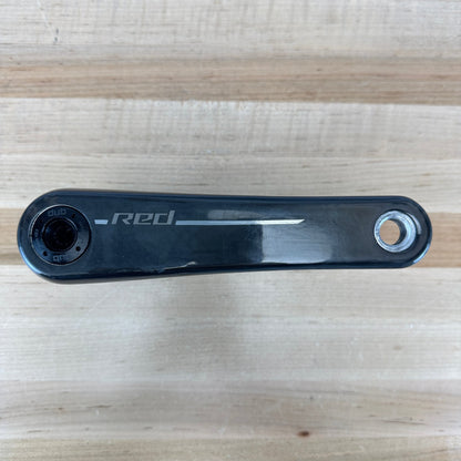 Low Mile! SRAM Red E1 Crankarm Assembly 165mm Carbon Crankset without Chainrings