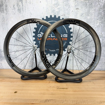 Low Mile! Enve SES 4.5 Silver Chris King R45 Hubs Carbon Wheelset 1674g