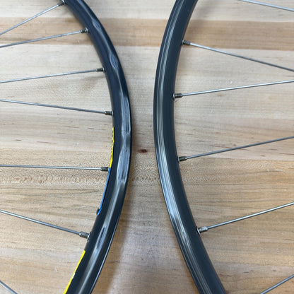 Mavic Open 4 CD Shimano Dura Ace Hubs Vintage Alloy Rim Brake Road Bike Wheelset