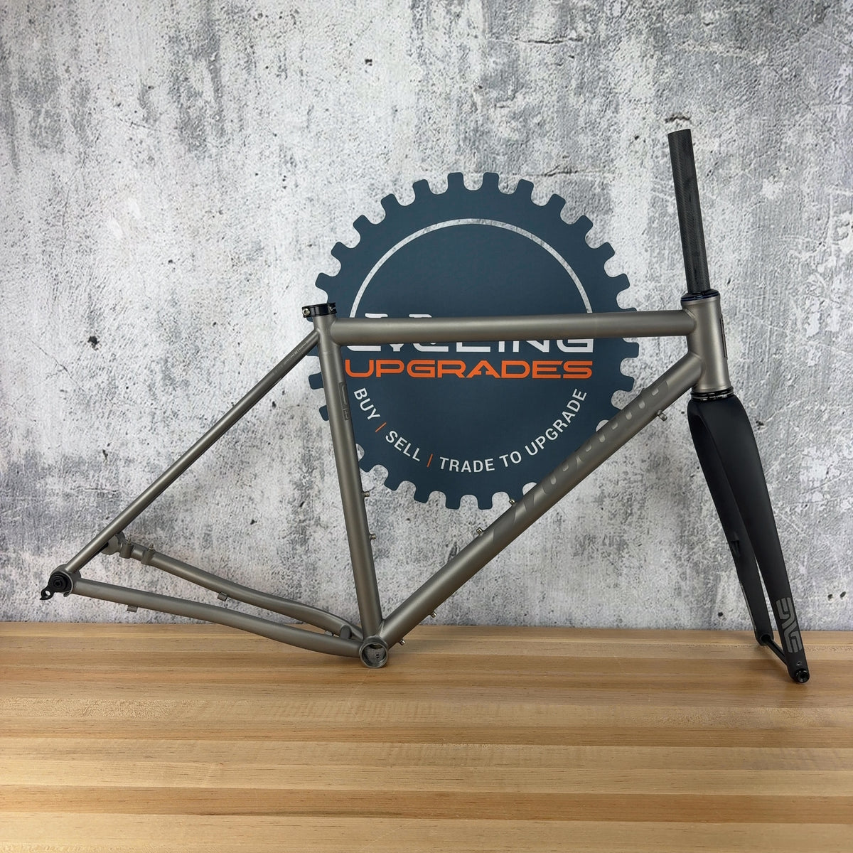 New! 2026 Mosaic GT-2 45 50cm Titanium Gravel Bike Frameset Enve Cane Creek 700c