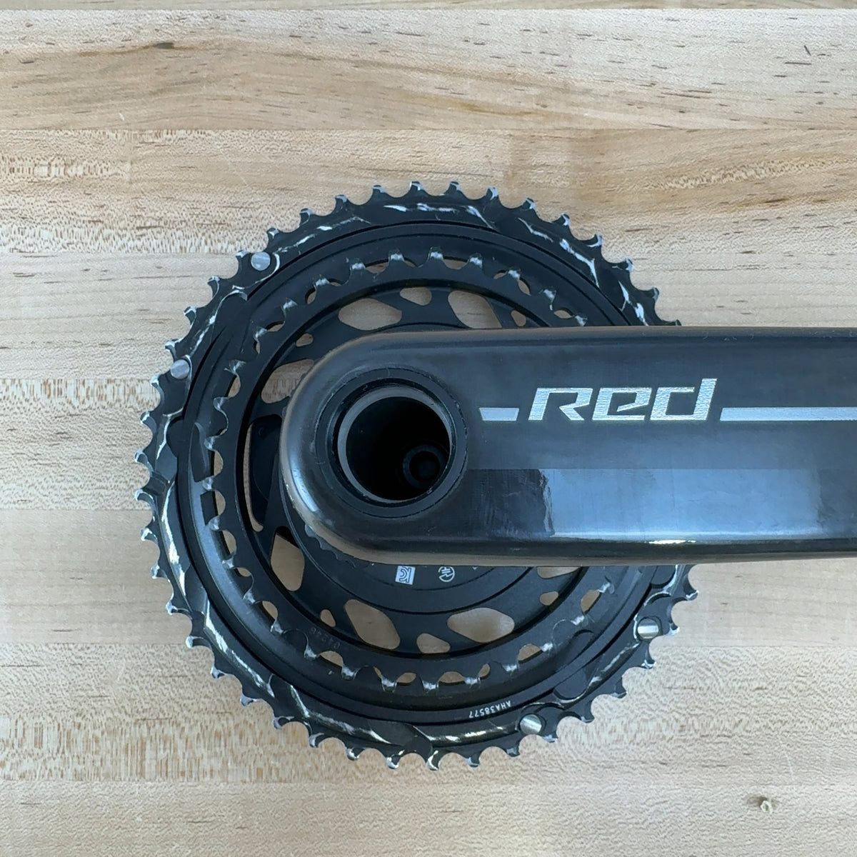 Low Mile! SRAM Red AXS E1 Power Meter 165mm 46/33T Carbon Dub Bike Crankset — photo 5 of 9