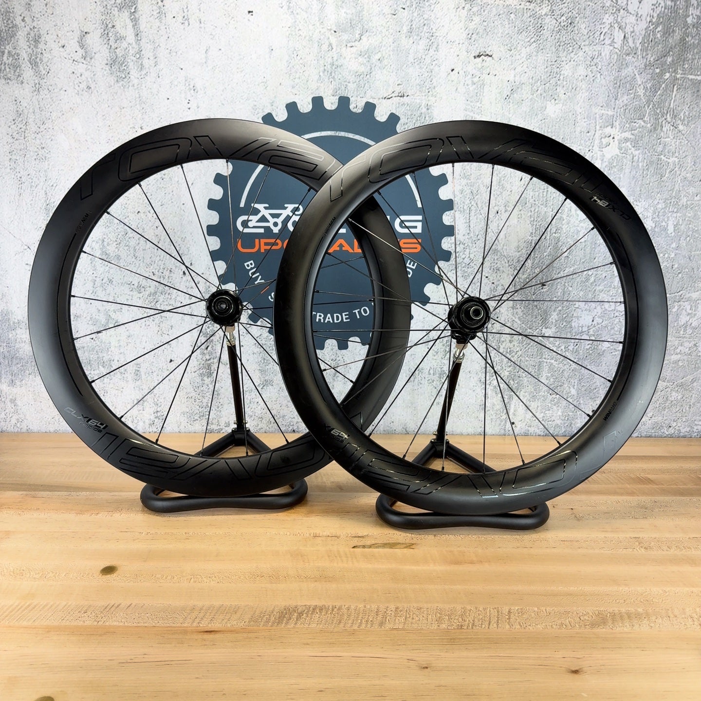 Roval Rapide CLX 64 Carbon Disc Brake Tubeless HG CeramicSpeed Wheelset 1592g