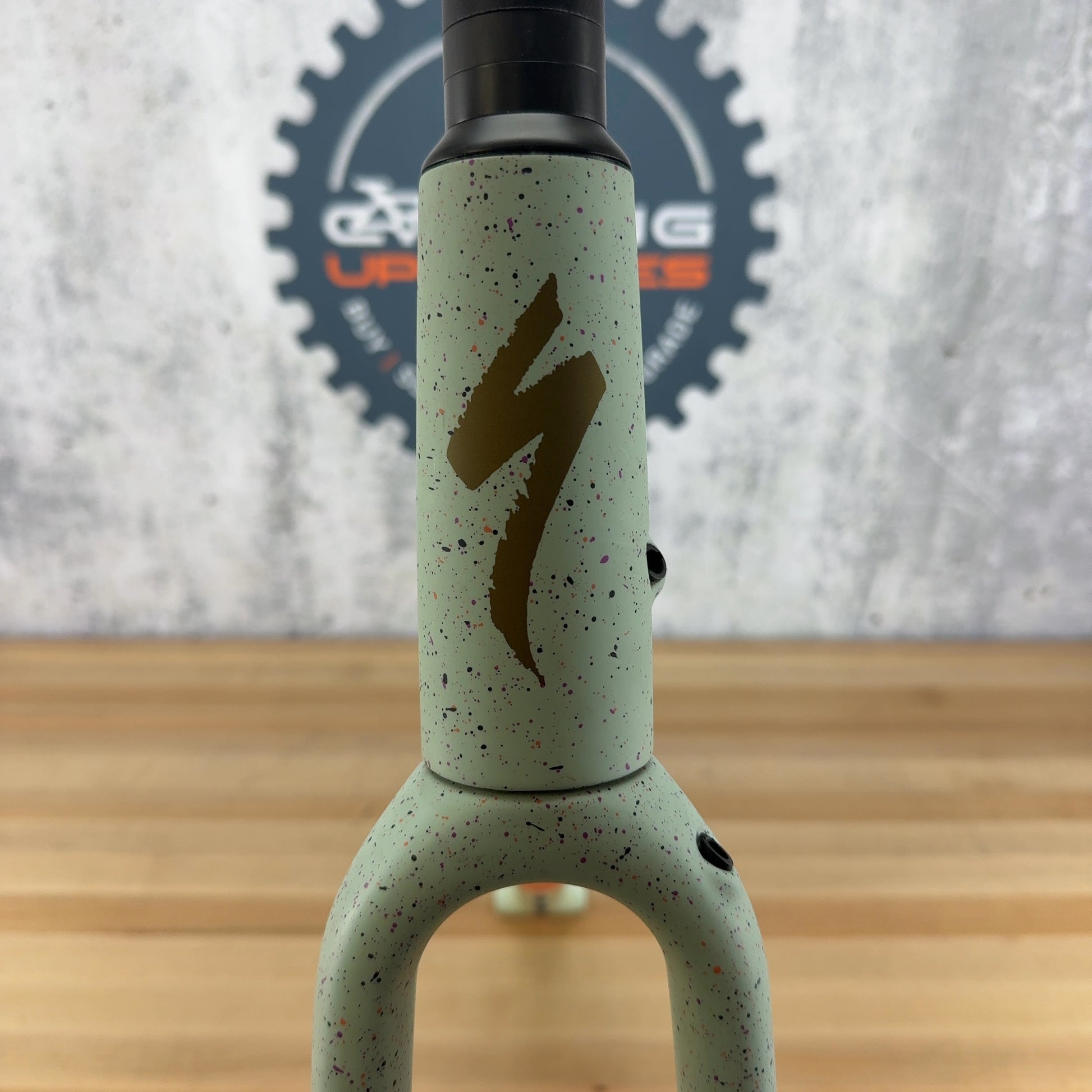 Light Use! Specialized 2024 S-Works Crux 54cm SATIN WHITE SAGE/CACTUS BLOOM/MIDNIGHT SHADOW SPECKLE Carbon Frameset
