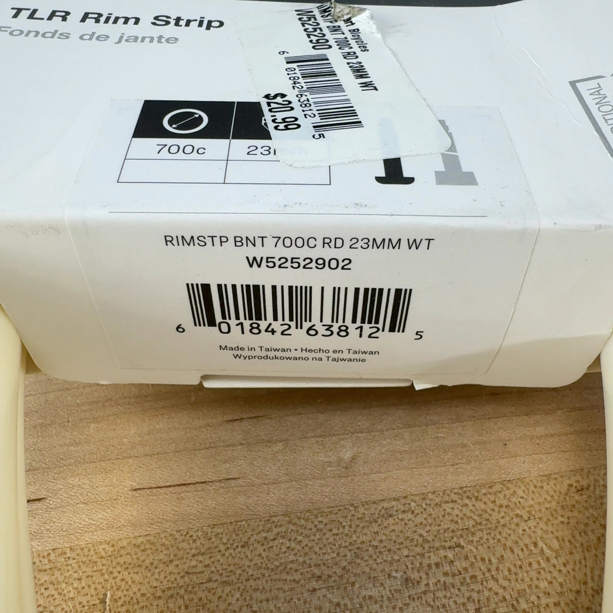 New! Bontrager TLR 700c x 23mm Cycling Rim Strip 76g — photo 3 of 4