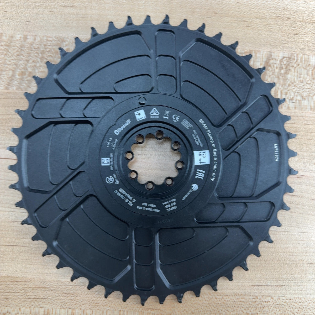 Low Mile! 2026 SRAM Red AXS Aero Power Meter E1 48t Gravel 1x Chainring 253g