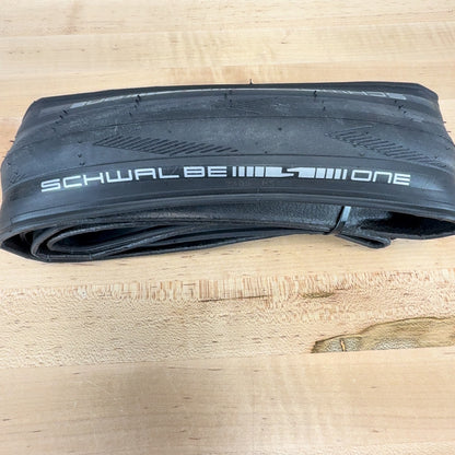 New! Pair Schwalbe One 30mm 700c Tubeless Black Road Bike Tires 725g