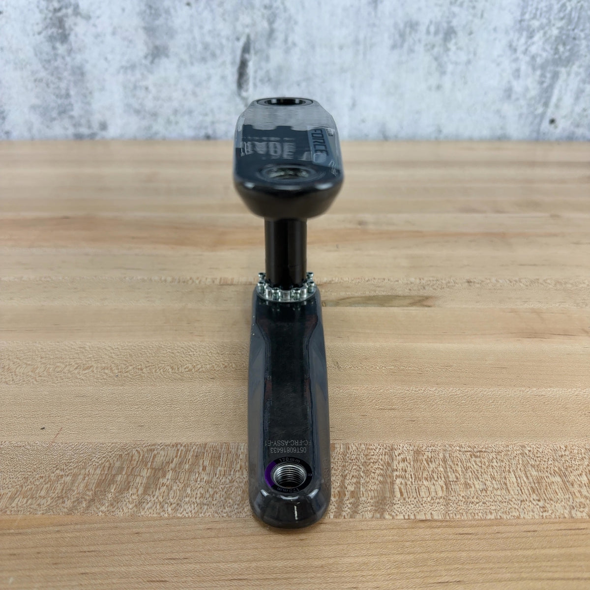Light Use! SRAM Force AXS E1 170mm 8-Bolt Carbon Bike Crank Arm Assembly 433g — photo 9 of 9