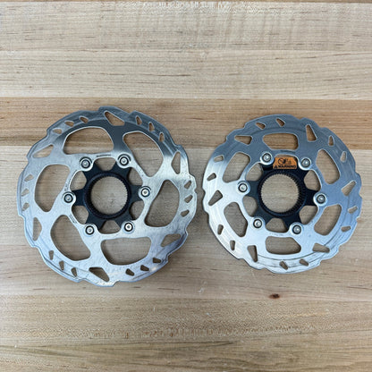 Light Use! Shimano SM-RT70-SS 160mm/140mm Center-Lock Disc Brake Rotors 257g