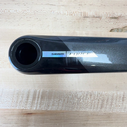 Low Mile! SRAM Force AXS D2 175mm DUB Carbon 8-Bolt Crankset without Chainrings