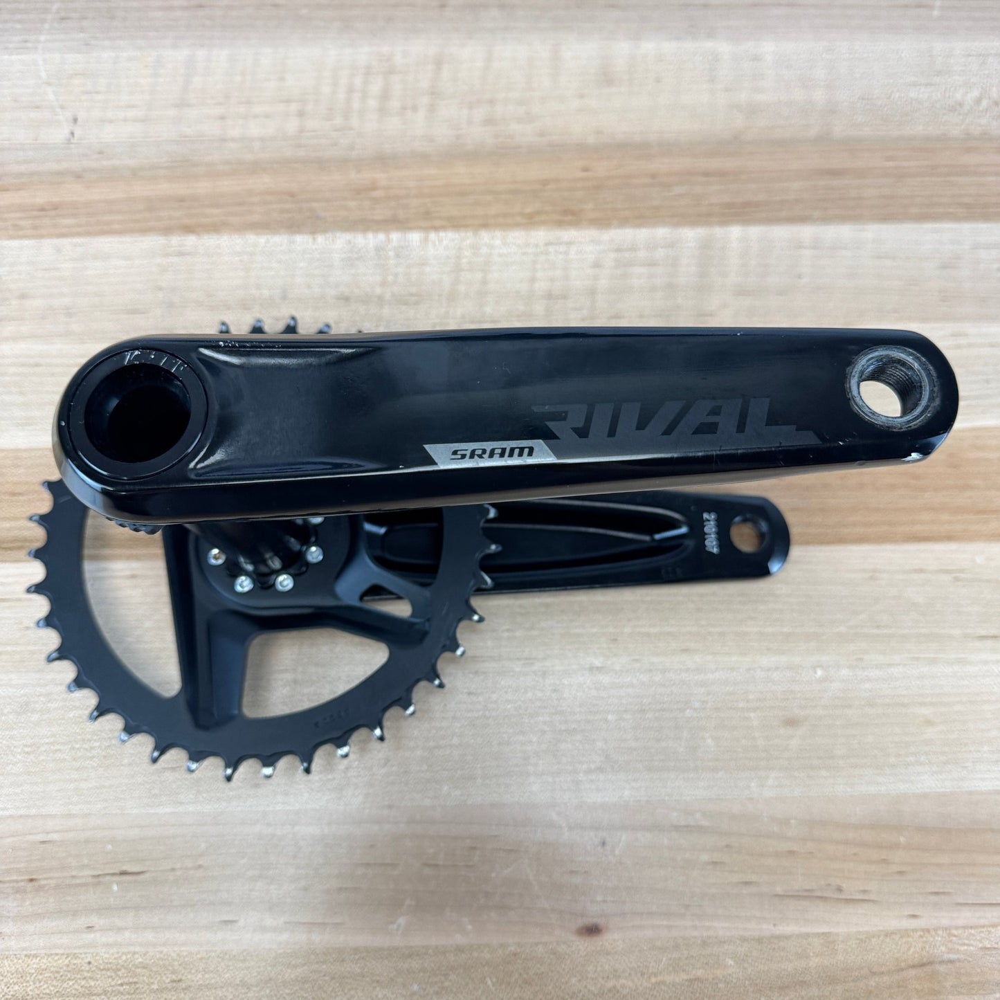 SRAM Rival D1 XPLR 40T X-SYNC DUB WIDE 175mm 12-Speed Alloy Crankset with Chainrings