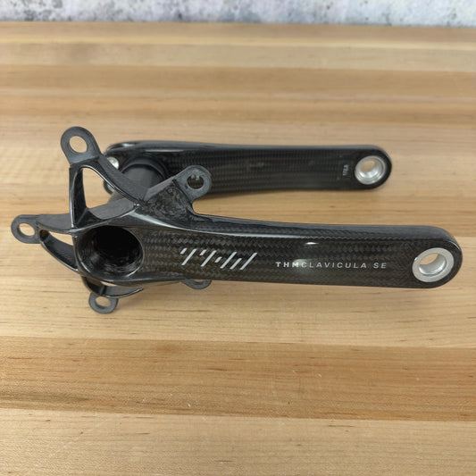 New! THM Clavicula SE 172.5mm Gloss 3K Carbon Crank Arm Assembly MSRP $1859