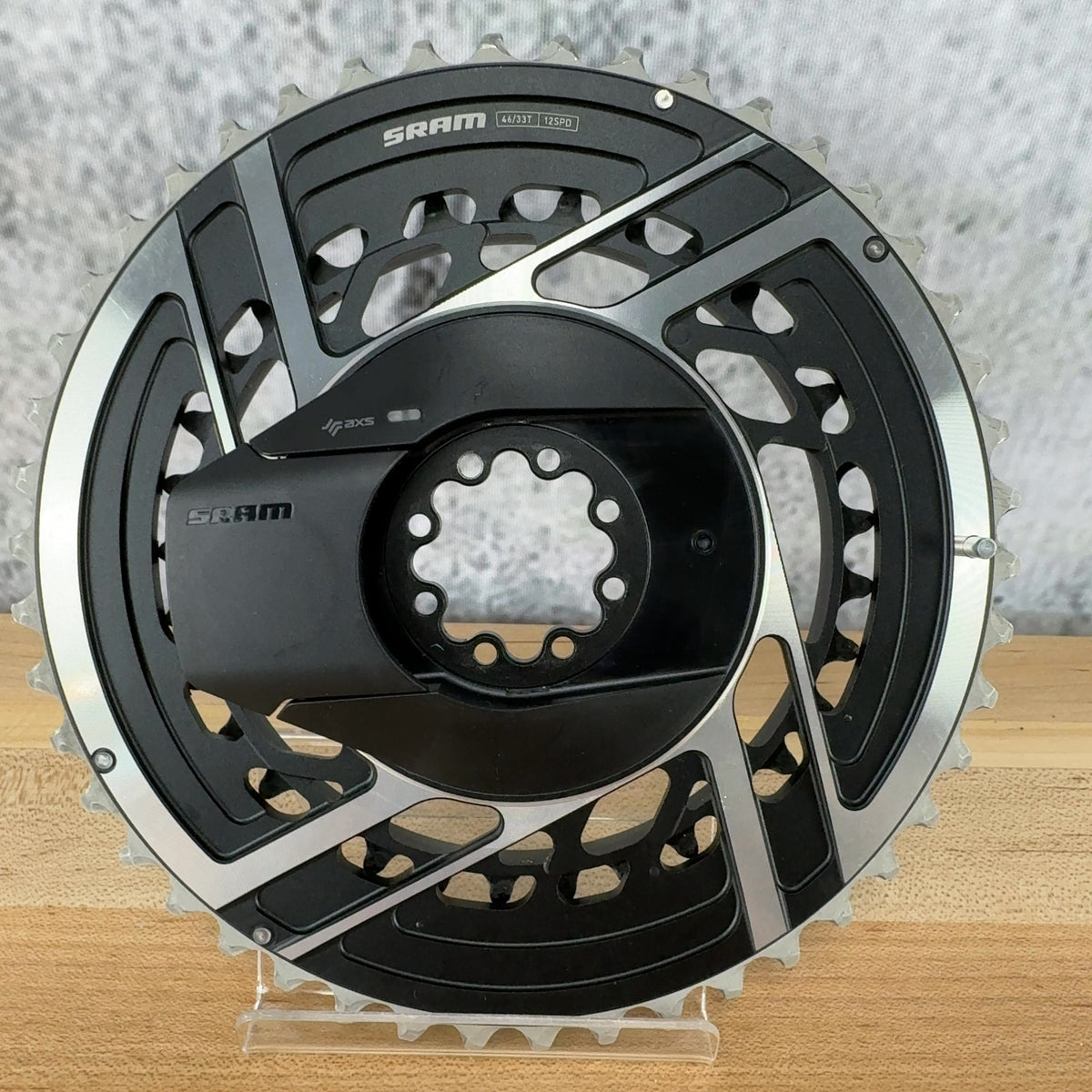 Low Mile! 2026 SRAM Red AXS E1 Power Meter 46/33t 12 Speed Chainring Set 262g
