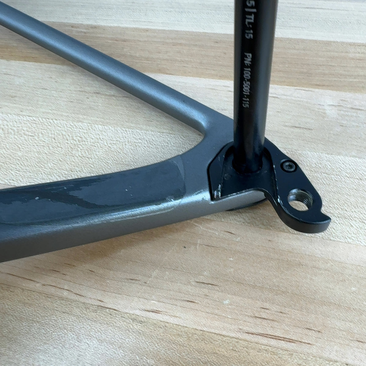 Low Mile! Enve Melee V1 52cm Damascus Grey Carbon Road Bike Frameset 700c 1939g