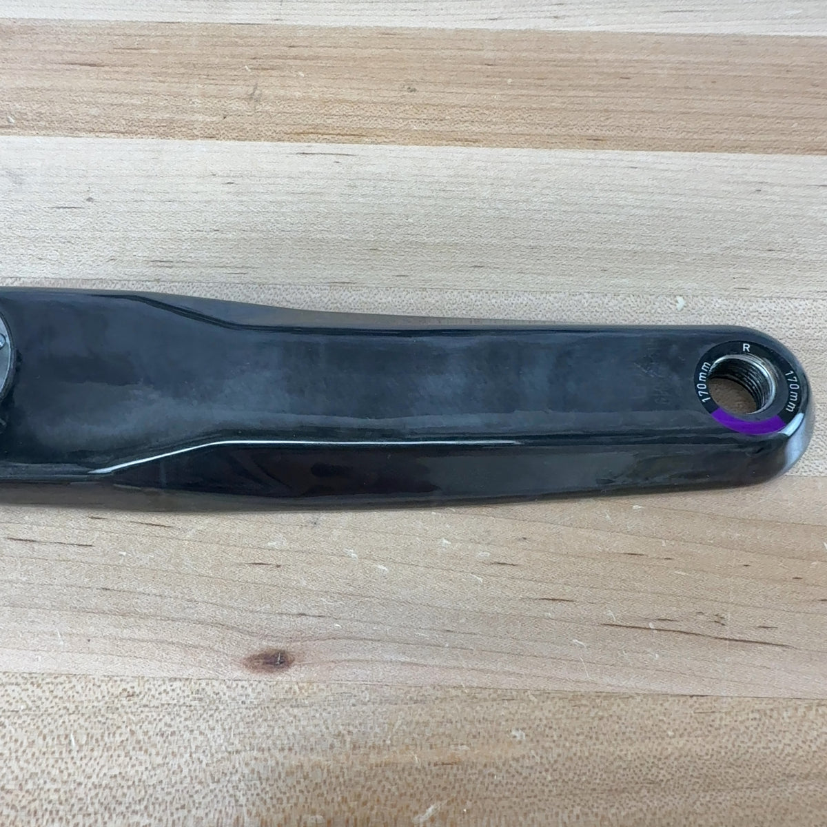 Low Mile! SRAM Force AXS E1 170mm 8-Bolt Direct Mount Carbon Crank Arm Assembly — photo 6 of 9