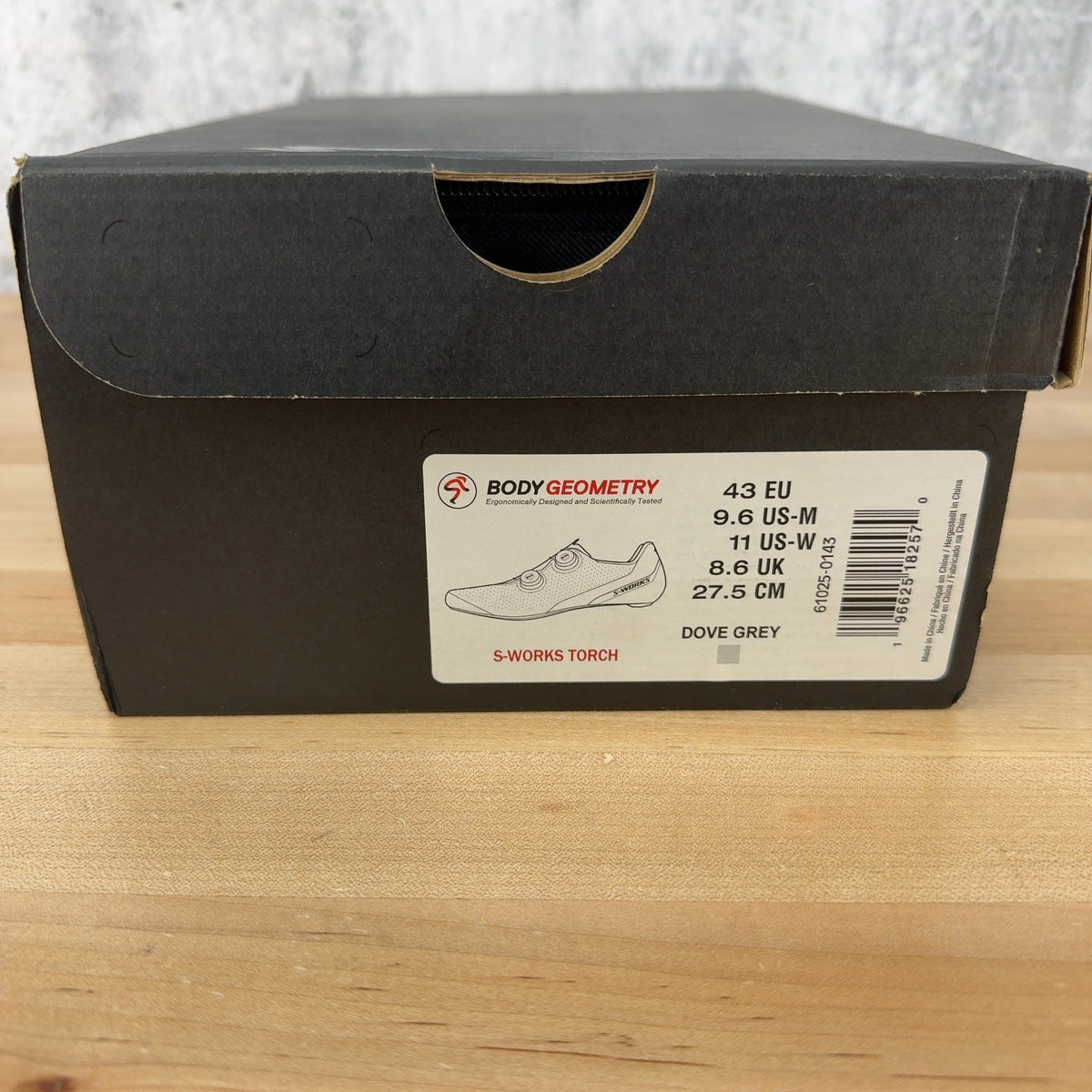 New! Specialized S-Works Torch Dove Gray 43 EU Clipless Cycling Shoes MSRP $500 — photo 6 of 7