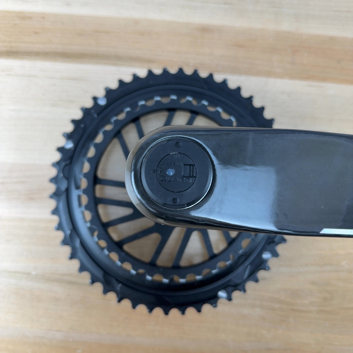 Low Mile! SRAM Force AXS Power Meter Spindle E1 170mm 48/35t Quarq Crankset 658g — photo 7 of 11