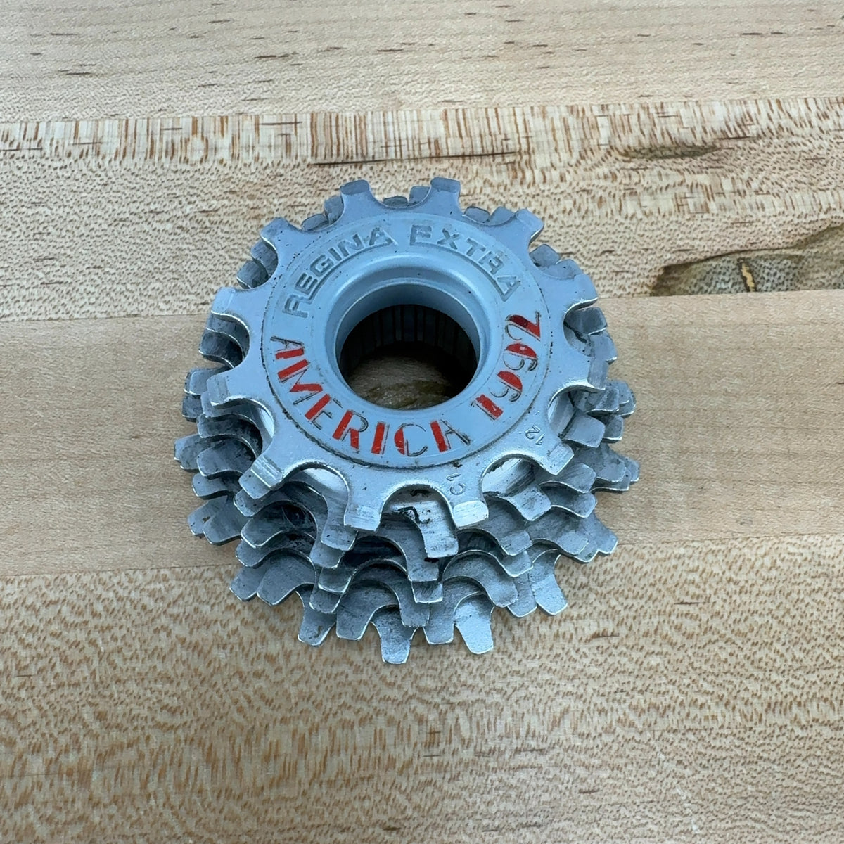 New! Regina America 1992 Vintage 12-18t 7-Speed Threaded Freewheel Cassette 336g