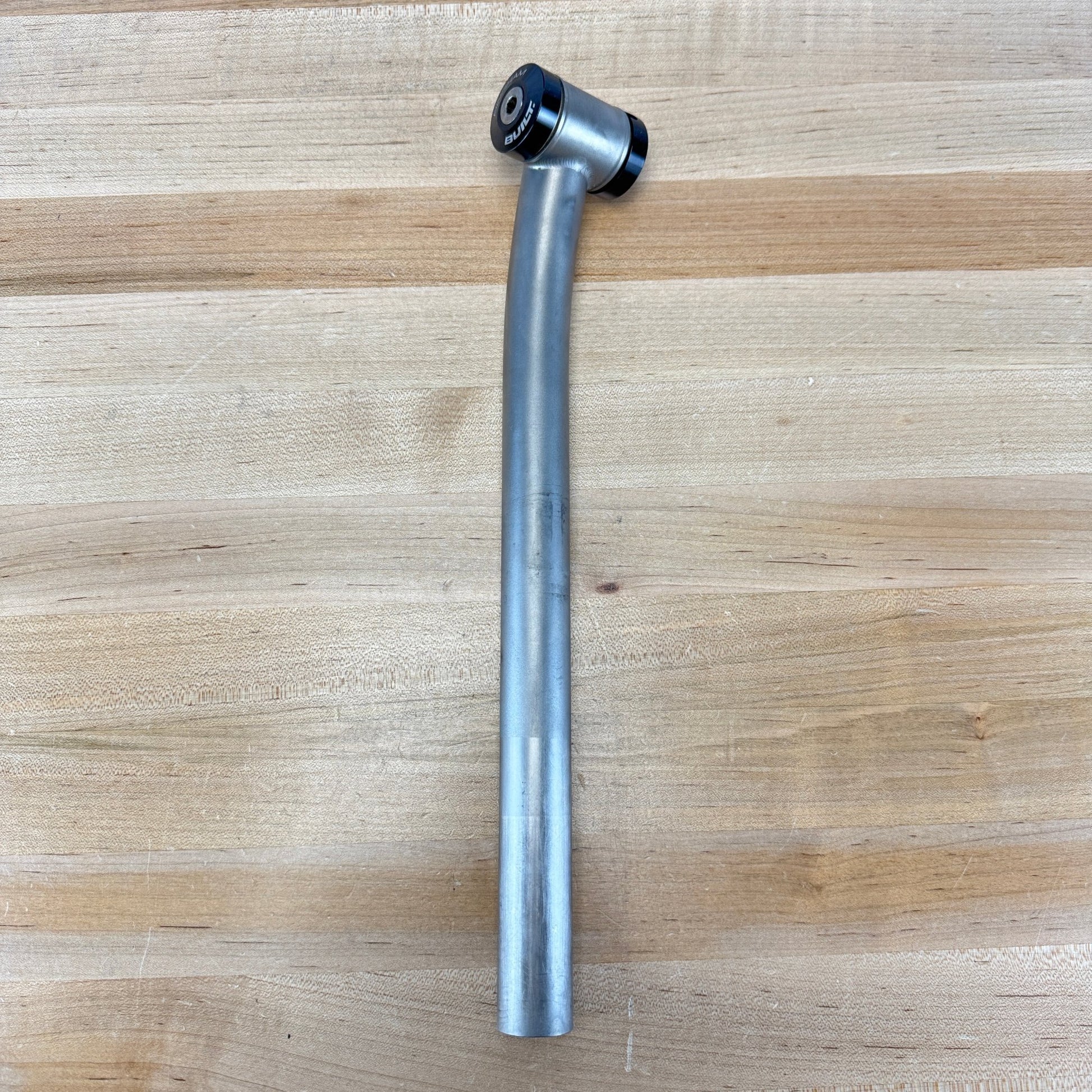BinghamBuilt Sweetpost Layback 300mm x 27.2mm 20mm Offset Titanium Seatpost 225g