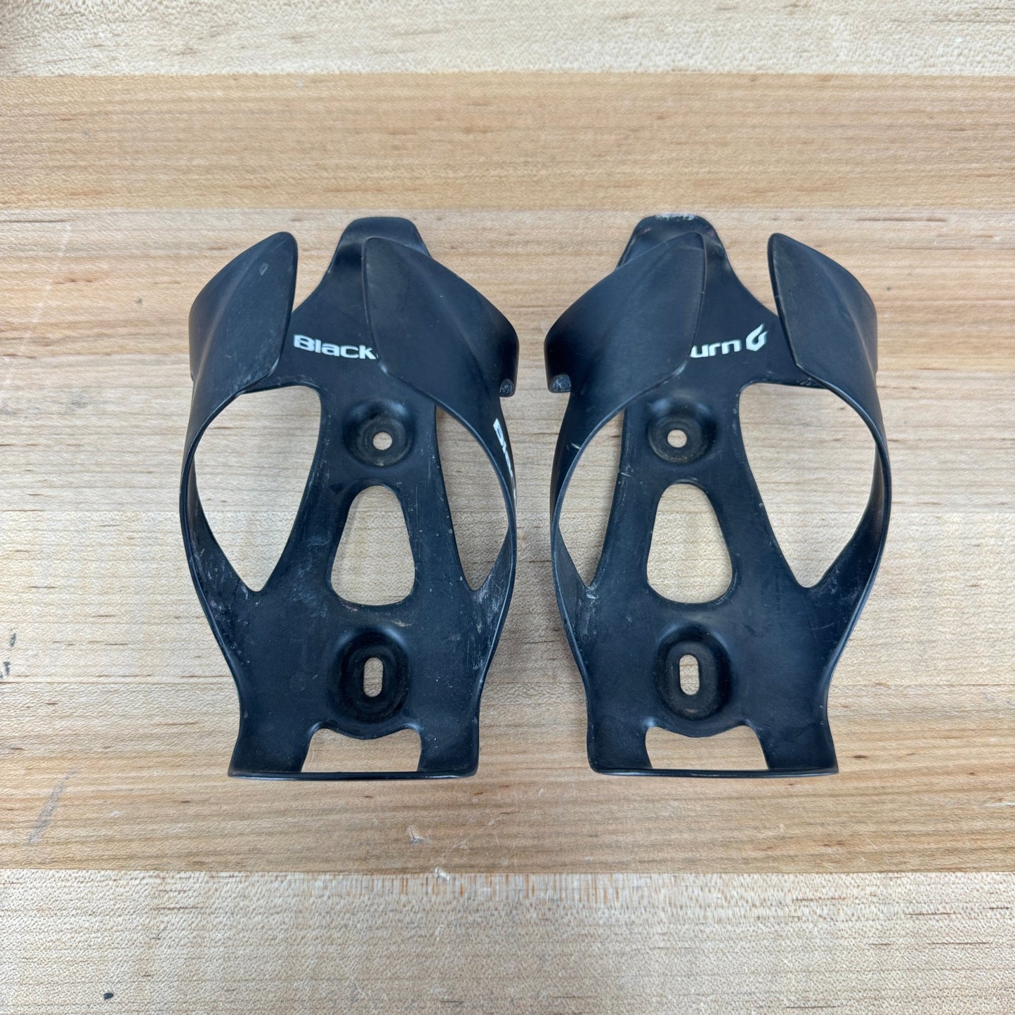 Blackburn Camber Carbon Black Pair Bike Water Bottle Cages 61g