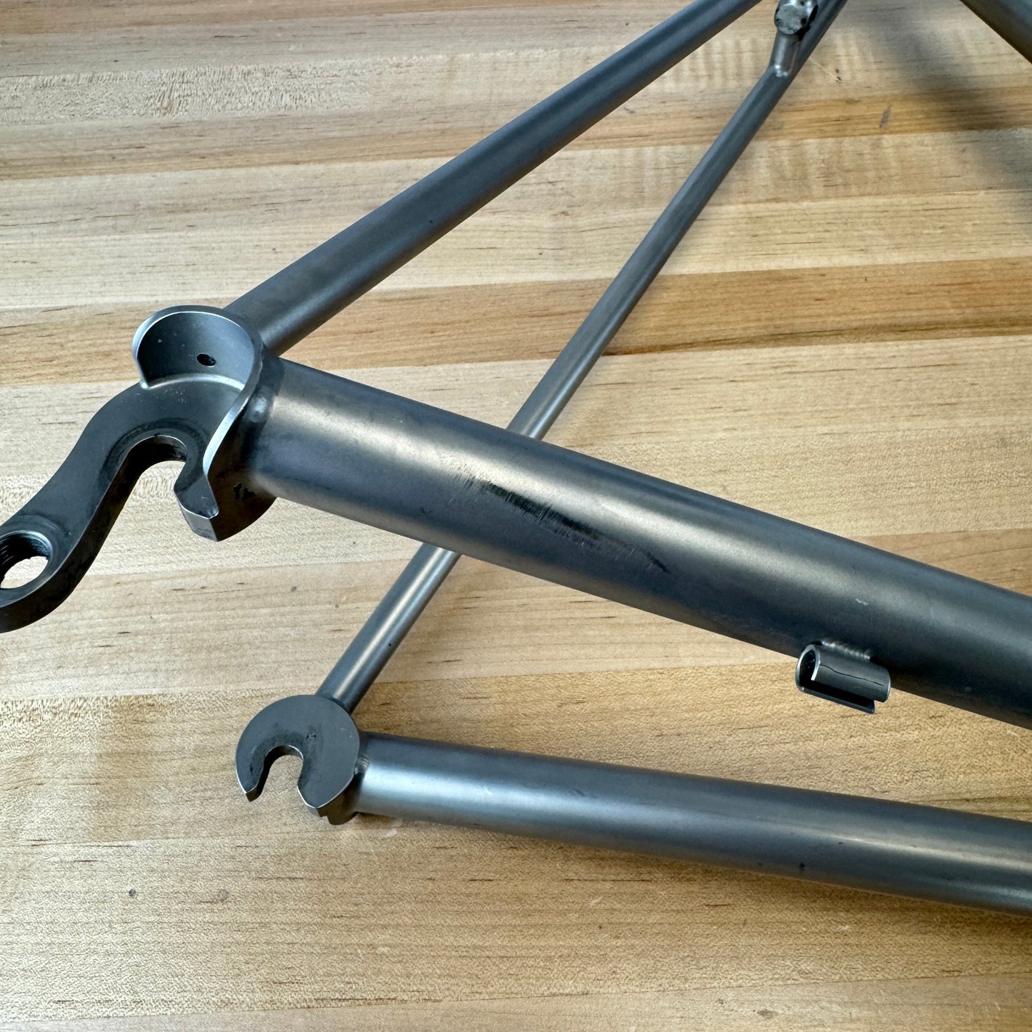 2014 Mosaic RT-1 54cm Titanium Rim Brake Road Frameset Chris King 700C 2062g