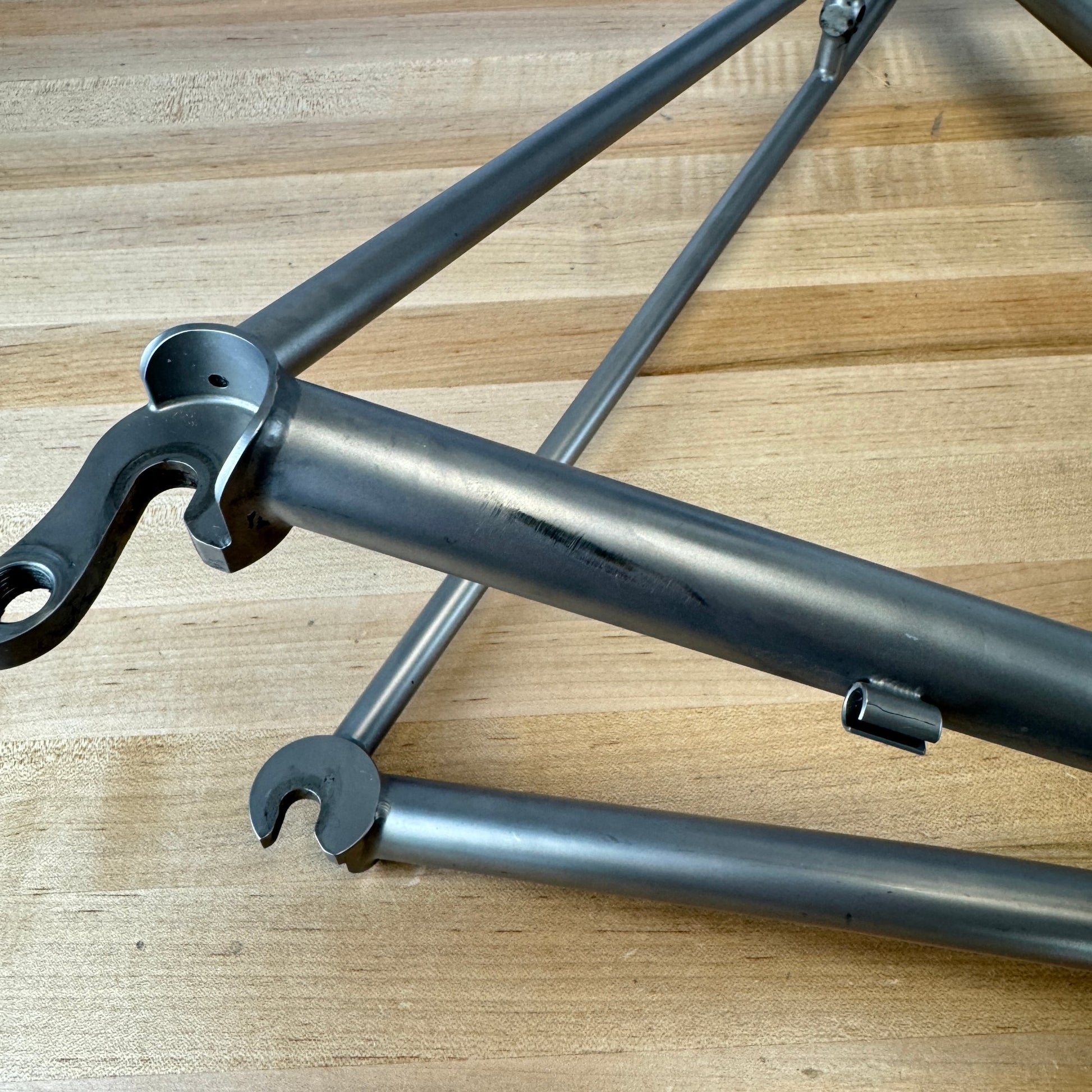 2014 Mosaic RT-1 54cm Titanium Rim Brake Road Frameset Chris King 700C 2062g