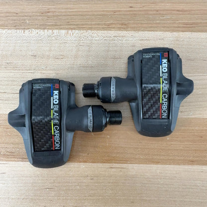 Look Keo Blade Carbon Ti 16nm Ceramic Bearing Clippless Road Bike Pedals 191g