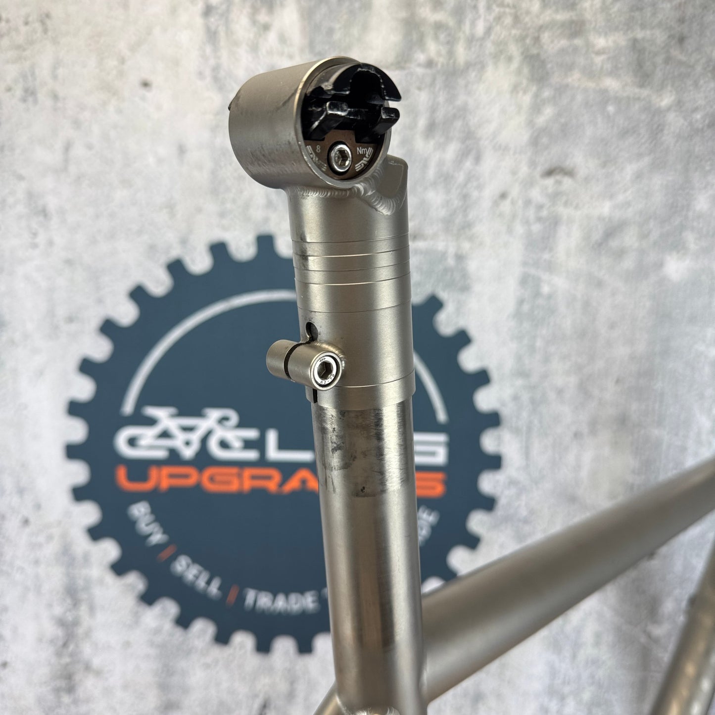 2014 Mosaic RT-1 54cm Titanium Rim Brake Road Frameset Chris King 700C 2062g