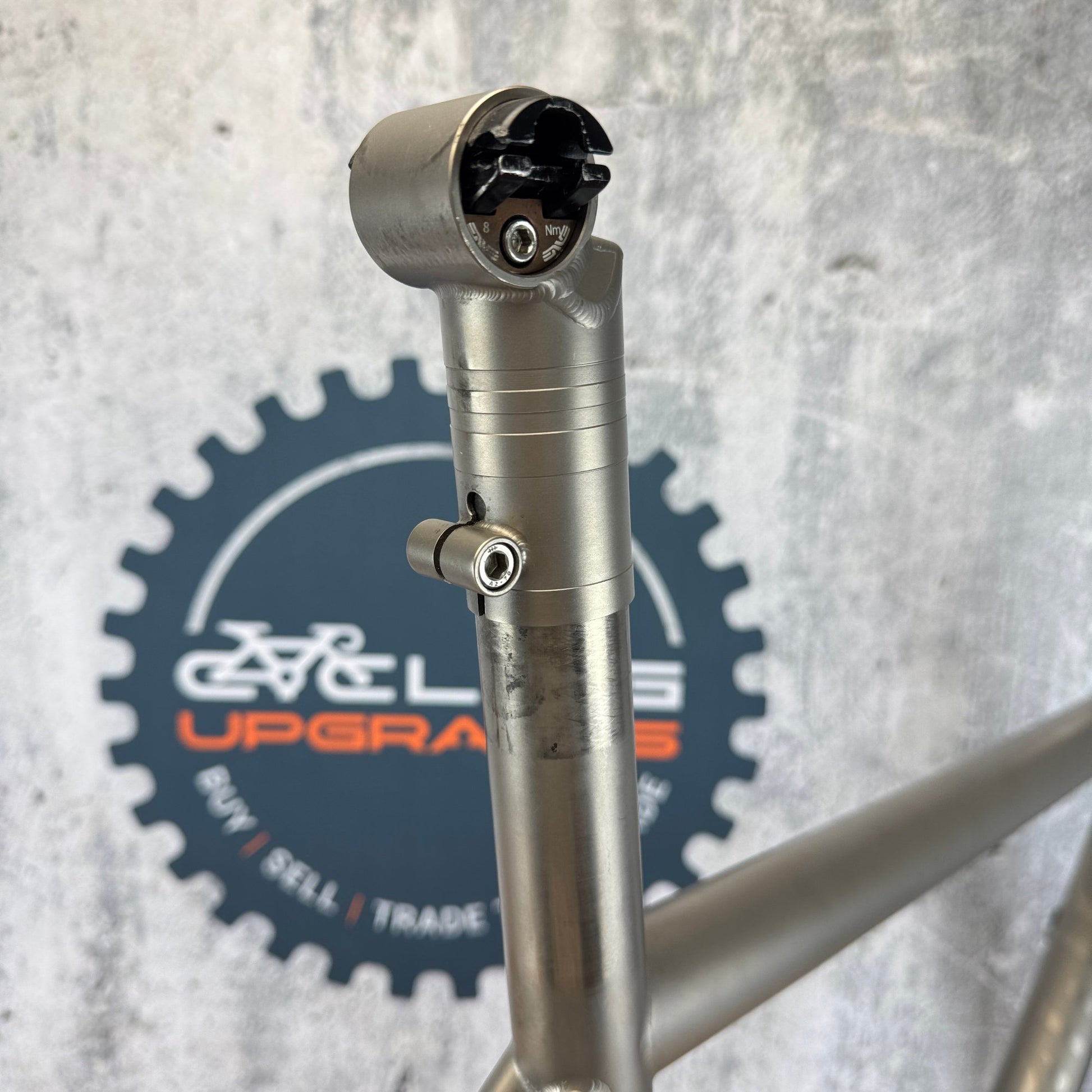 2014 Mosaic RT-1 54cm Titanium Rim Brake Road Frameset Chris King 700C 2062g
