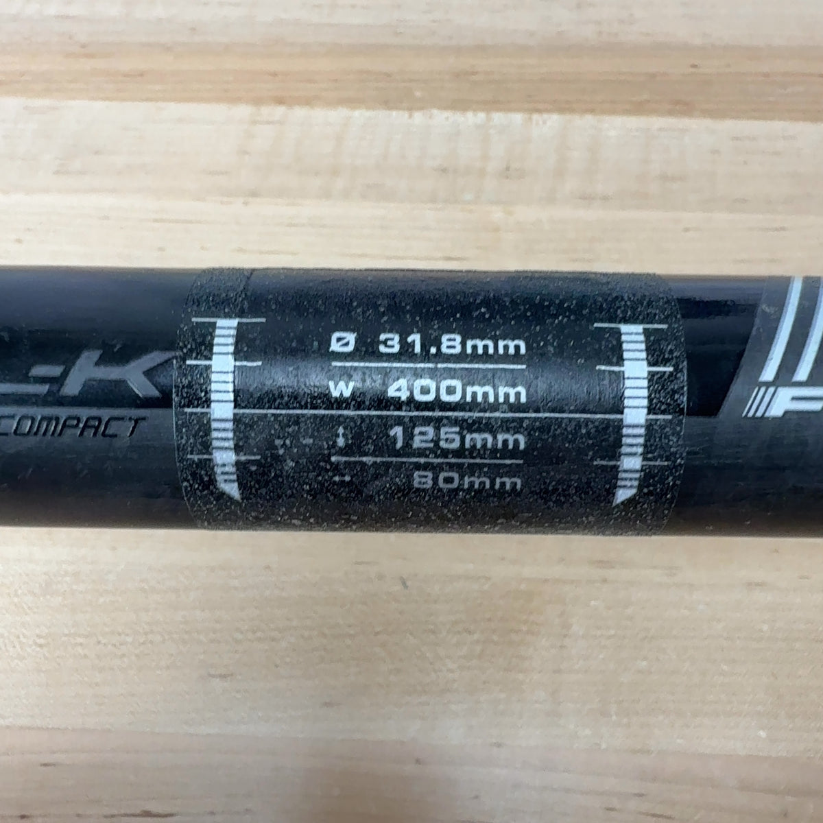 Low Mile! FSA SL-K 40cm Carbon 31.8mm 80mm Reach 125mm Drop Road Bike Handlebar — photo 12 of 12