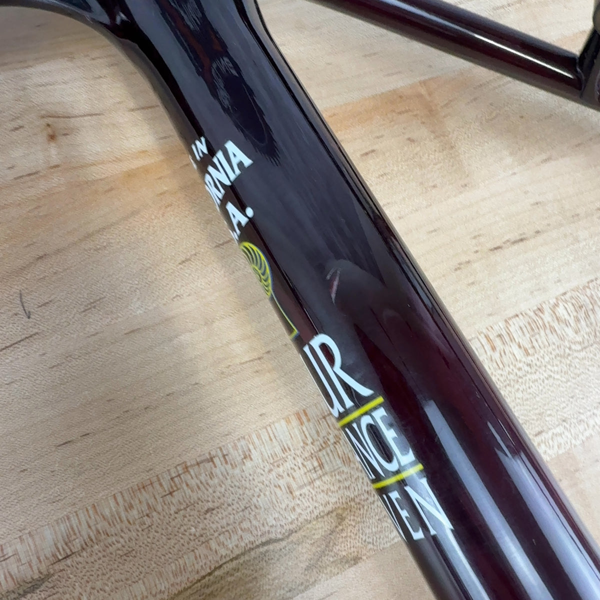 Calfee Tetra Pro 58cm Red Vintage Carbon Rim Brake Road Bike Frameset 700c 1710g — photo 14 of 20