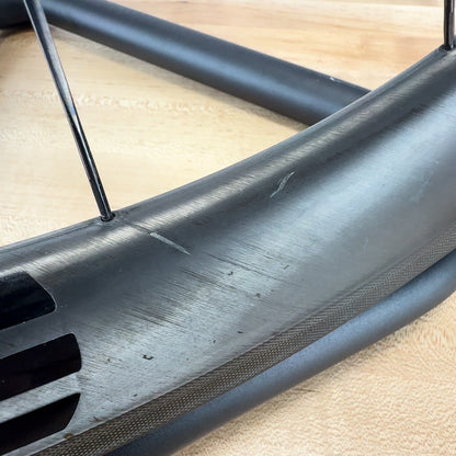 Low Mile! Enve SES 4.5 Silver Chris King R45 Hubs Carbon Wheelset 1674g
