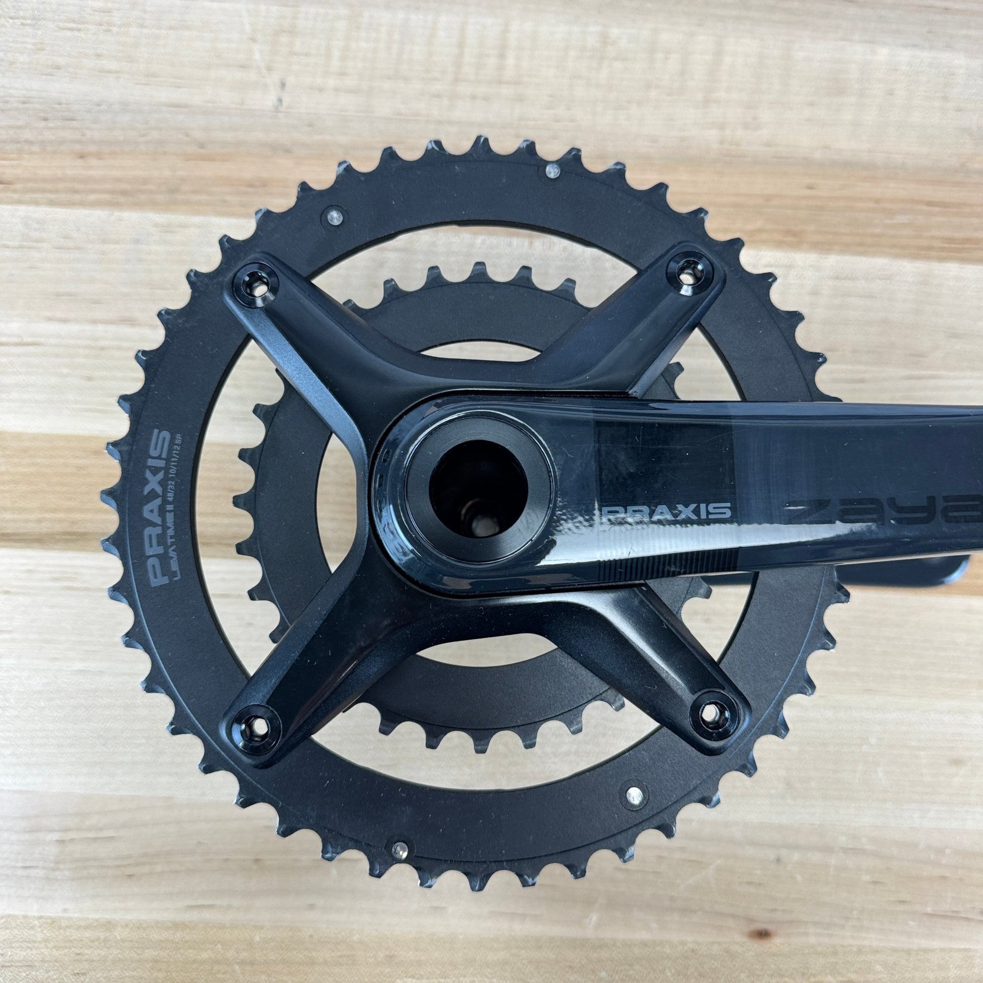 Low Mile! Praxis Zayante 48/32t 12-Speed Carbon Crankset 695g w/ Chainrings