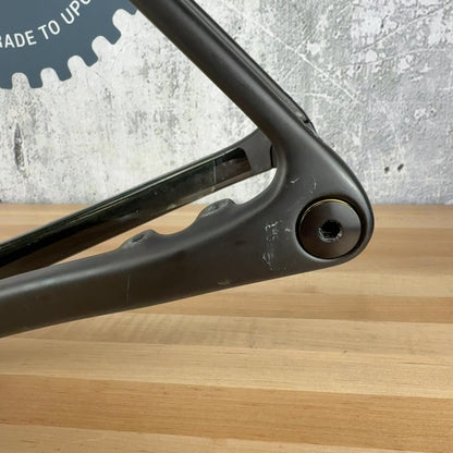 Low Mile! Enve Melee 60cm Black Carbon Road Bike Frameset 700c 2291g